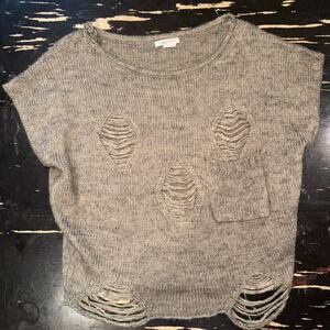 Vintage Y2K Debut Brown Distressed Fairy Grunge Lagenlook Art Teacher M/L